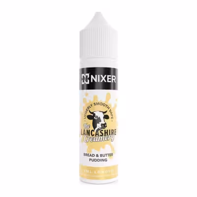 Bread & Butter Pudding Longfill E-Liquid Concentrate by Nixer X The Lancashire Creamery