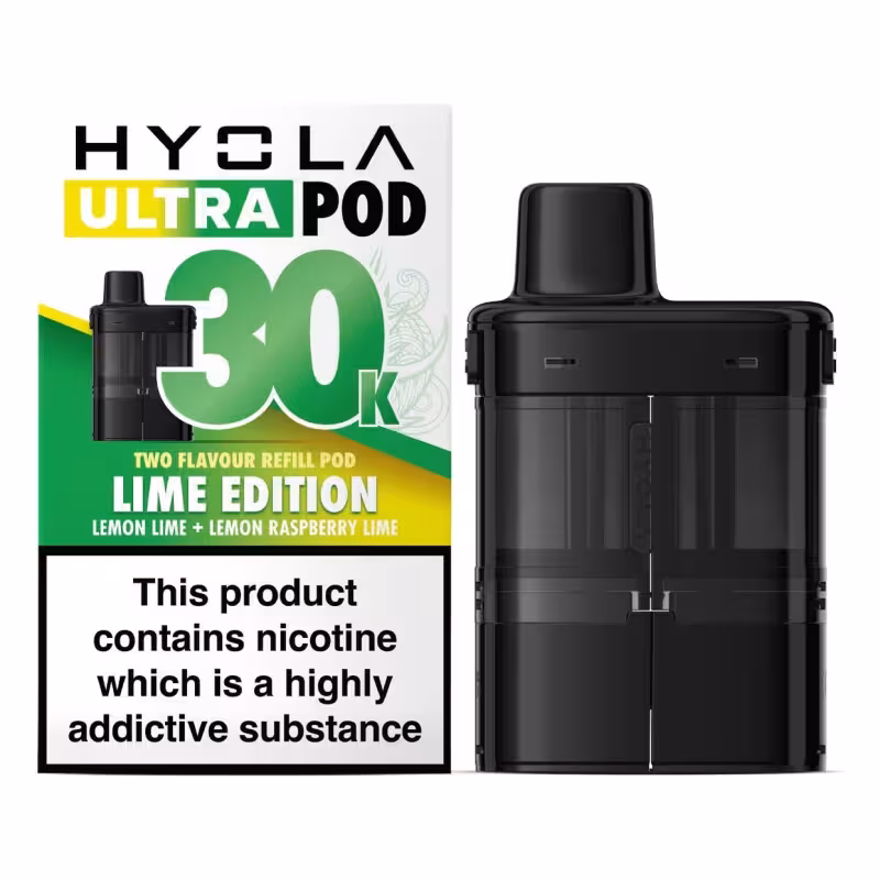 Lime Edition Prefilled Pods by Hyola Ultra 30K