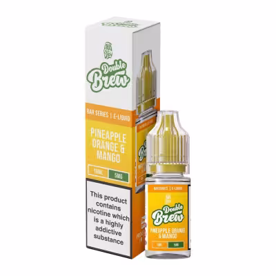 Pineapple Orange & Mango Nic Salt E-Liquid by Ohm Brew Double Brew