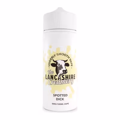 Spotted Dick Shortfill E-Liquid by the Lancashire Creamery 100ml
