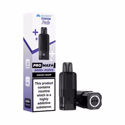 Sakura Grape Prefilled Pod by Hayati Pro Max Plus 6K