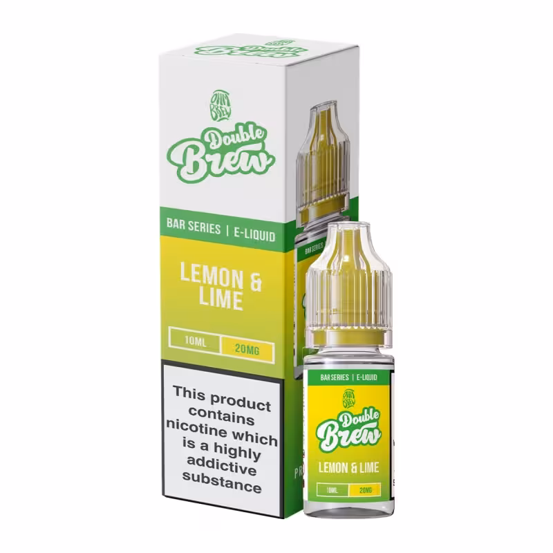 Lemon & Lime Nic Salt E-Liquid by Ohm Brew Double Brew