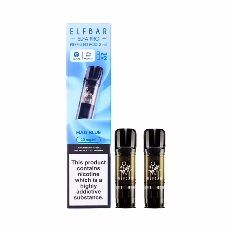 Mad Blue Prefilled Pods by Elf Bar Elfa Pro
