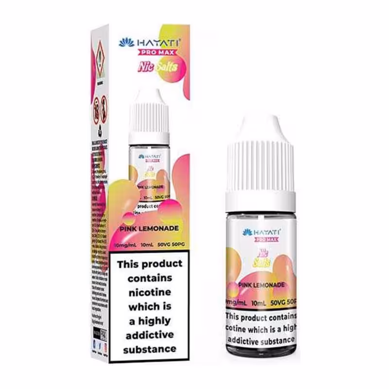 Pink Lemonade Nic Salt E-Liquid by Hayati
