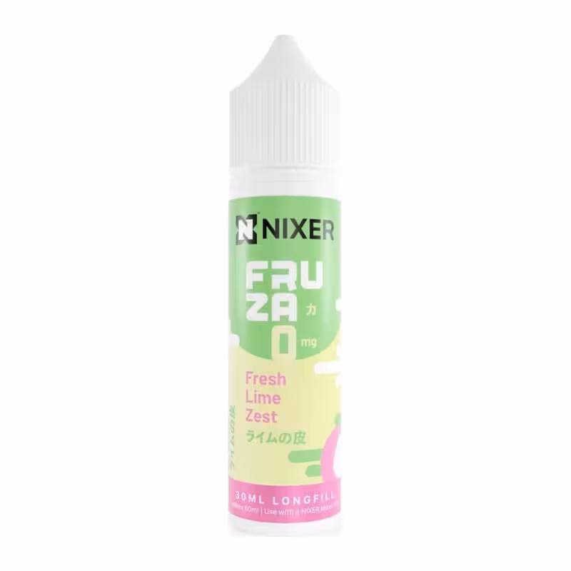 Fresh Lime Zest Longfill E-Liquid Concentrate by Nixer x Fruza