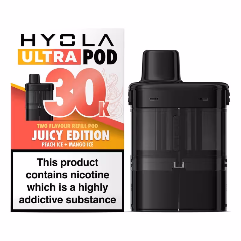 Juicy Edition Prefilled Pods by Hyola Ultra 30K