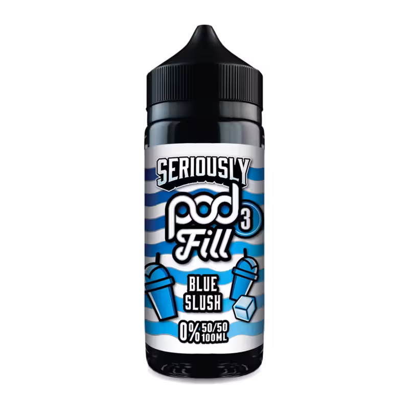 Blue Slush Shortfill E-Liquid by Seriously Pod Fill 3 100ml
