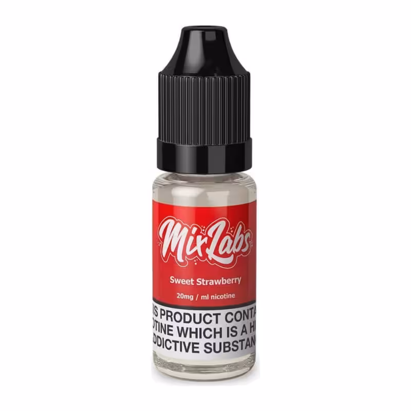 Sweet Strawberry Ice Nic Salt E-Liquid by Mix Labs