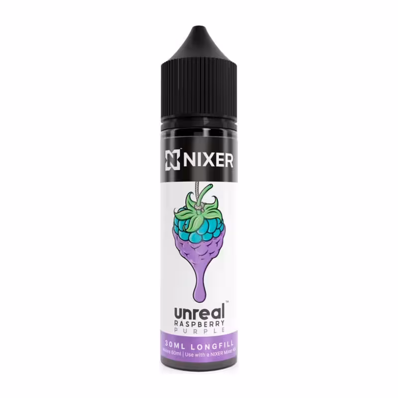 Purple Longfill E-Liquid Concentrate by Nixer X Unreal Raspberry