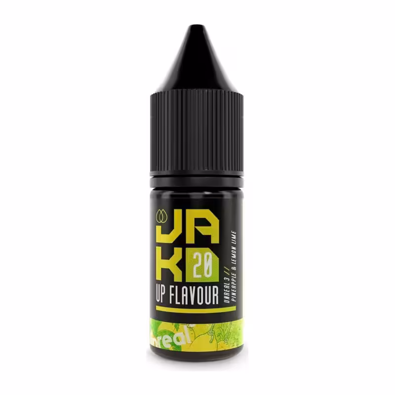 Unreal 3 Pineapple, Lemon & Lime Nic Salt E-Liquid by JAKD