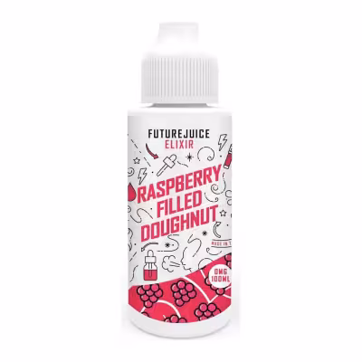 Raspberry Filled Doughnut Shortfill E-Liquid by Future Juice 100ml