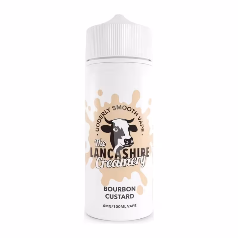 Bourbon Custard Shortfill E-Liquid by the Lancashire Creamery 100ml