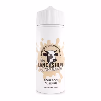 Bourbon Custard Shortfill E-Liquid by the Lancashire Creamery 100ml