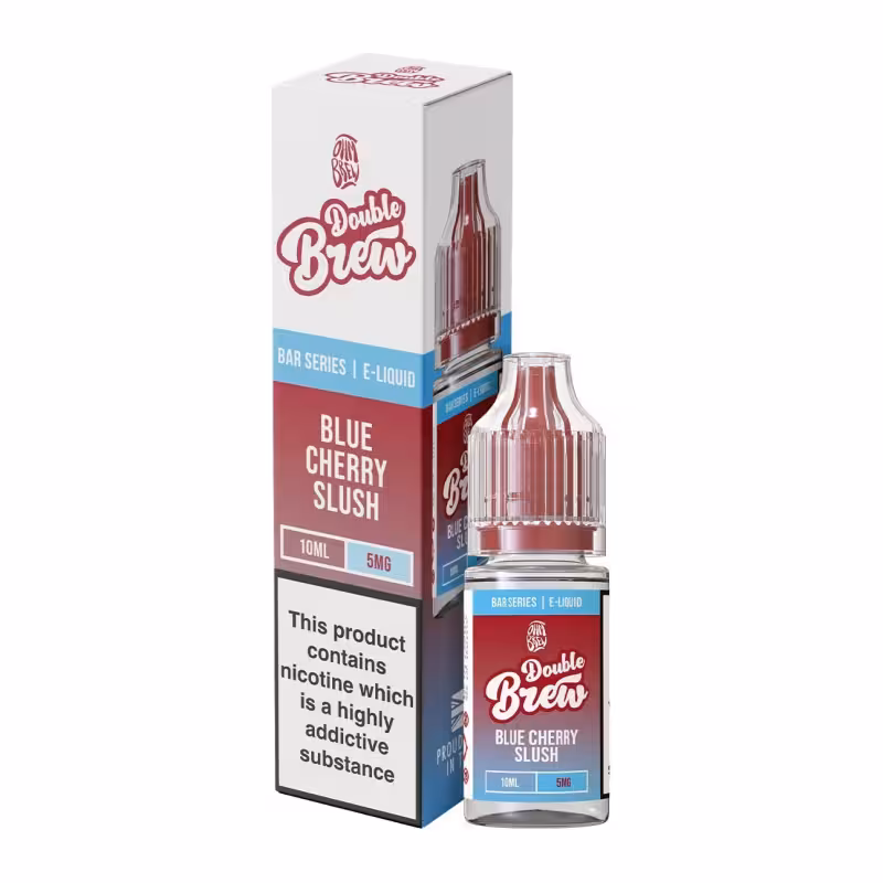 Blue Cherry Slush Nic Salt E-Liquid by Ohm Brew Double Brew