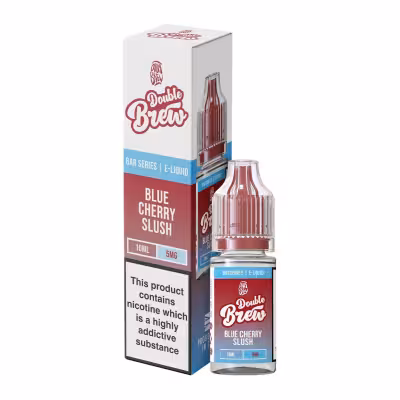 Blue Cherry Slush Nic Salt E-Liquid by Ohm Brew Double Brew