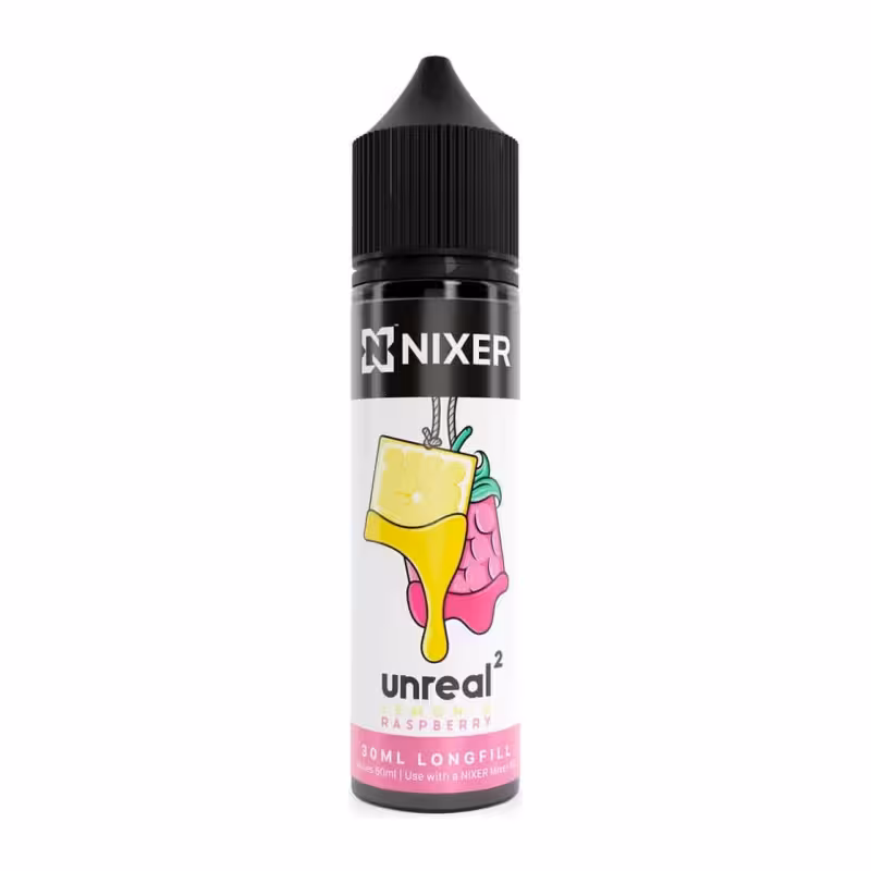Lemon Raspberry Longfill E-Liquid Concentrate by Nixer X Unreal 2