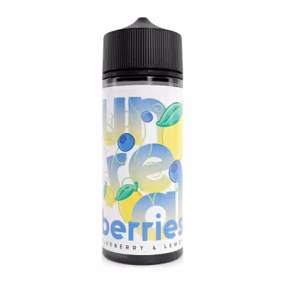 Blueberry & Lemon Shortfill E-Liquid by Unreal Berries 100ml