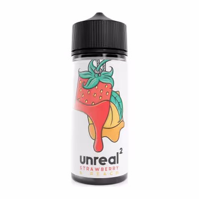 Strawberry & Peach Shortfill E-Liquid by Unreal 2 100ml