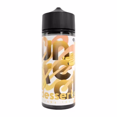 Banana Toffee Shortfill E-Liquid by Unreal Desserts 100ml