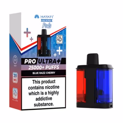 Blue Razz Cherry Prefilled Pod by Hayati Pro Ultra Plus 25K