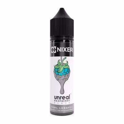 Black Longfill E-Liquid Concentrate by Nixer X Unreal Raspberry