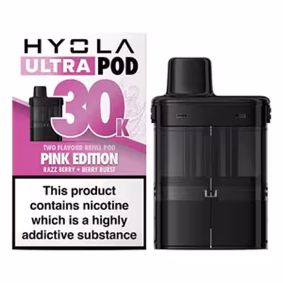 Pink Edition Prefilled Pods by Hyola Ultra 30K