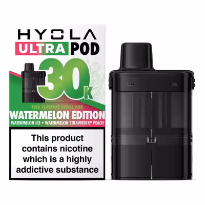 Watermelon Edition Prefilled Pods by Hyola Ultra 30K