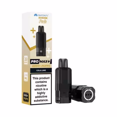 Cola Lime Prefilled Pod by Hayati Pro Max Plus 6K