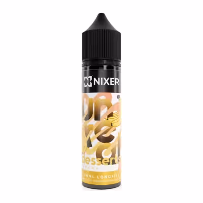 Banana Toffee Longfill E-Liquid Concentrate by Nixer X Unreal Desserts