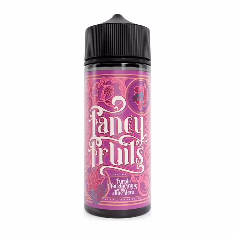 Purple Moreto Grape with Aloe Vera Shortfill E-Liquid by Fancy Fruits 100ml