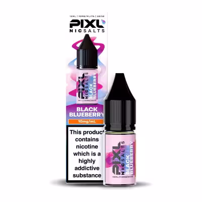 Black Blueberry Nic Salt E-Liquid by PIXL Salts