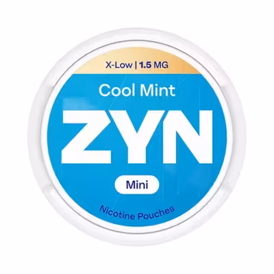 Cool Mint Mini Nicotine Pouches by Zyn