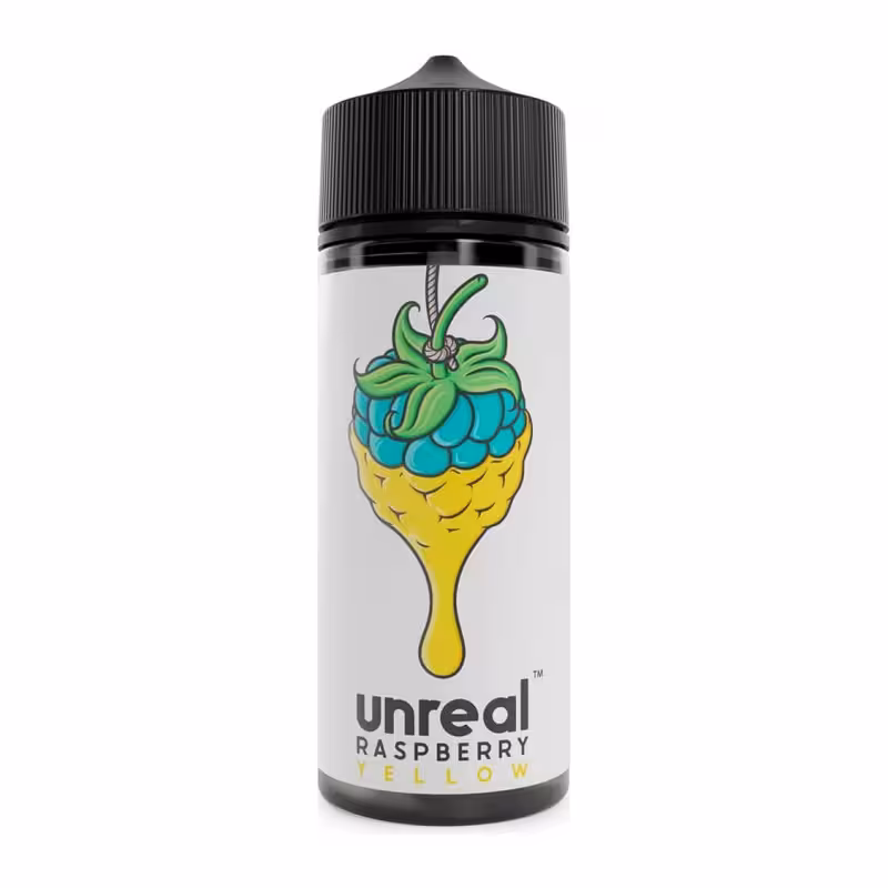 Yellow Shortfill E-Liquid by Unreal Raspberry 100ml
