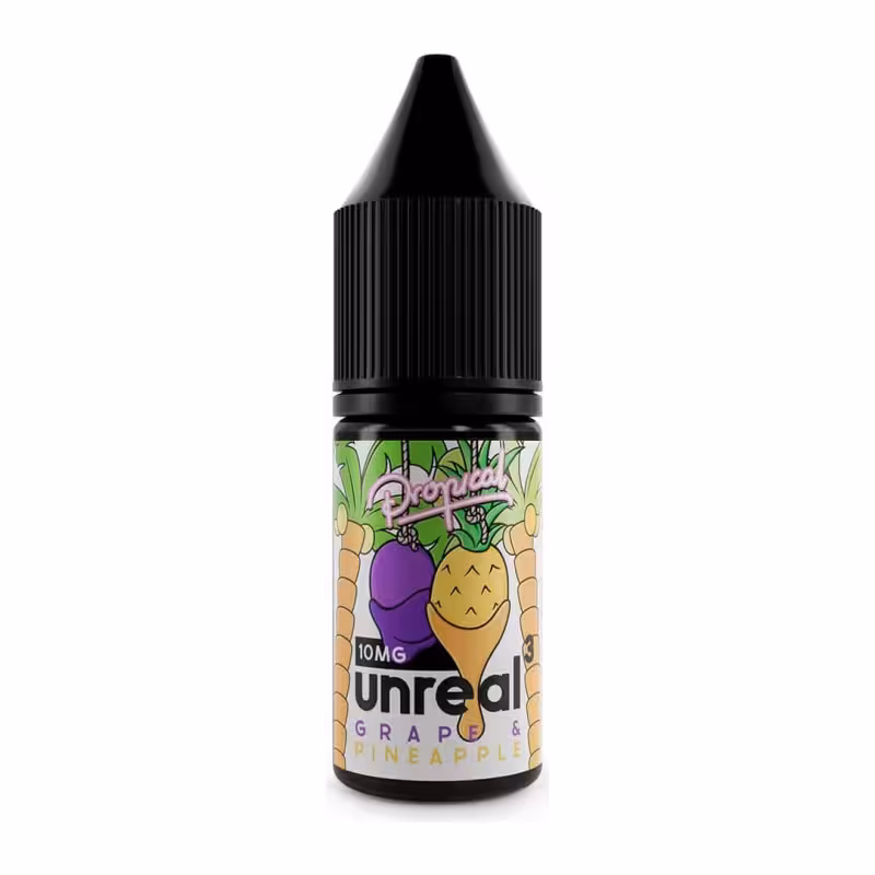 Grape & Pineapple Nic Salt E-Liquid by Unreal 3