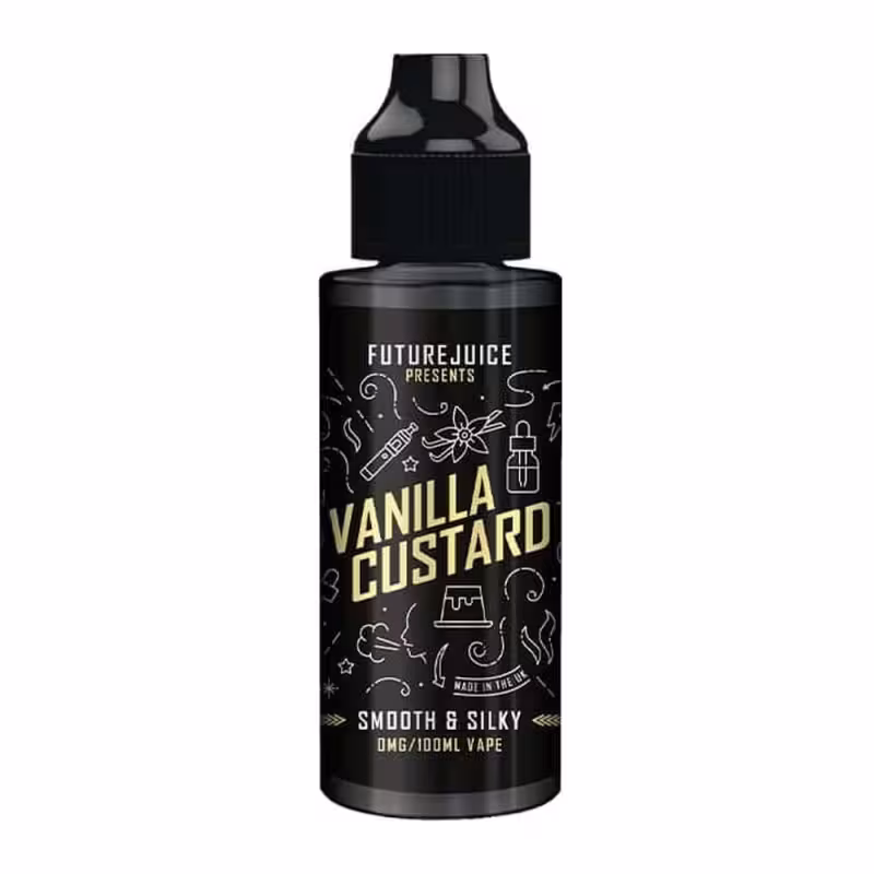 Vanilla Custard Shortfill E-Liquid by Future Juice 100ml