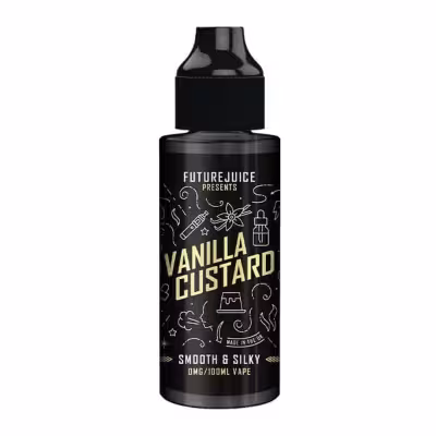 Vanilla Custard Shortfill E-Liquid by Future Juice 100ml