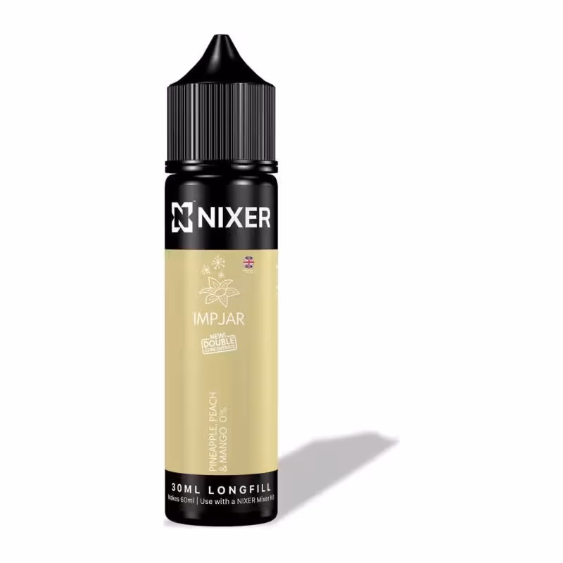 Pineapple Peach Mango Longfill E-Liquid Concentrate by Nixer x Impjar
