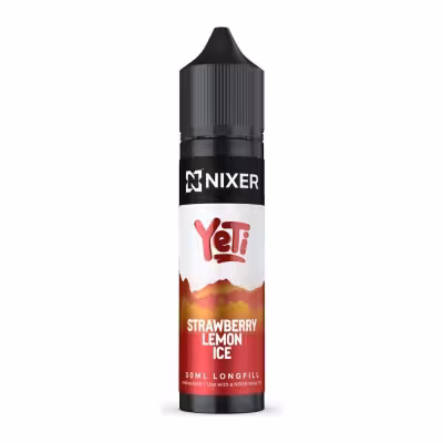Strawberry Lemon Ice Longfill E-Liquid Concentrate by Nixer X Yeti