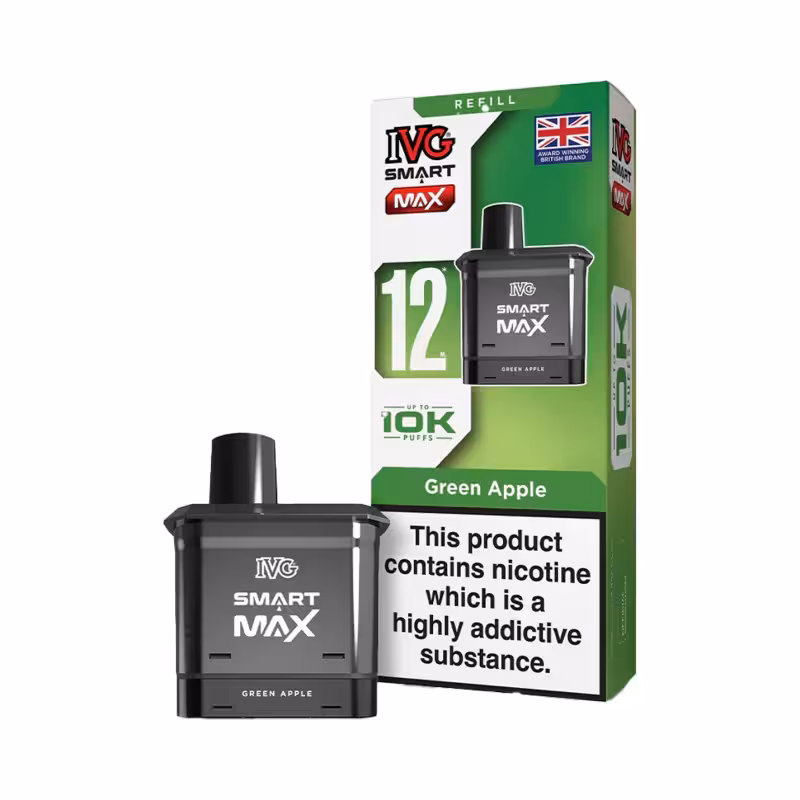Green Apple Prefilled Pods by IVG Smart Max