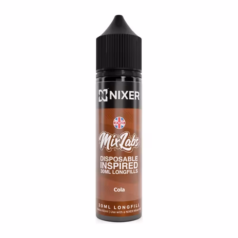 Cola Longfill E-Liquid Concentrate by Nixer X Mix Labs