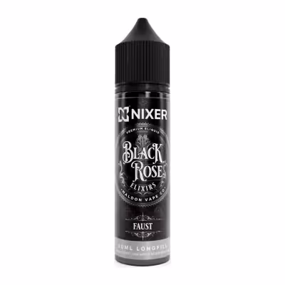 Faust Longfill E-Liquid Concentrate by Nixer x Black Rose Elixirs