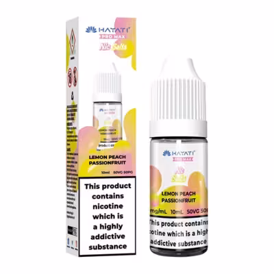 Lemon Peach Passionfruit Nic Salt E-Liquid by Hayati