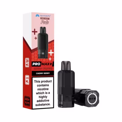 Cherry Berry Prefilled Pod by Hayati Pro Max Plus 6K