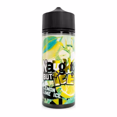 Lemon Lime Ice Shortfill E-Liquid by Naughty but Ice 100ml