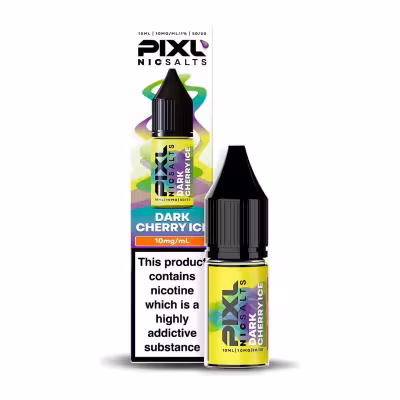 Dark Cherry Ice Nic Salt E-Liquid by PIXL Salts
