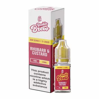 Rhubarb & Custard Nic Salt E-Liquid by Ohm Brew Double Brew
