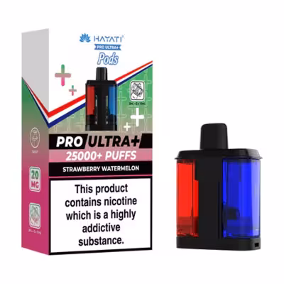 Strawberry Watermelon Prefilled Pod by Hayati Pro Ultra Plus 25K
