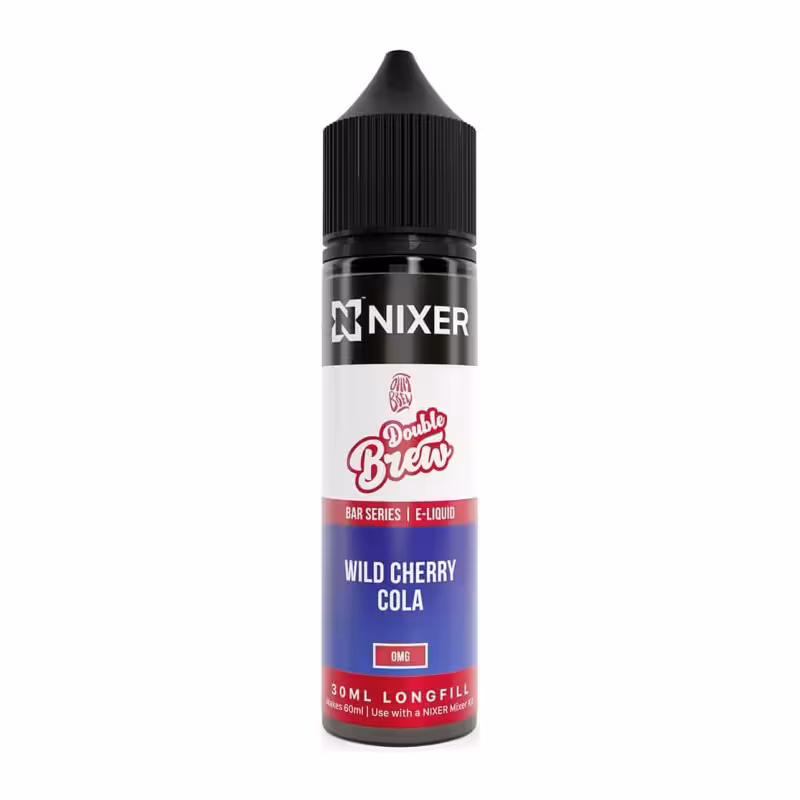 Wild Cherry Cola Longfill E-Liquid Concentrate by Nixer x Double Brew