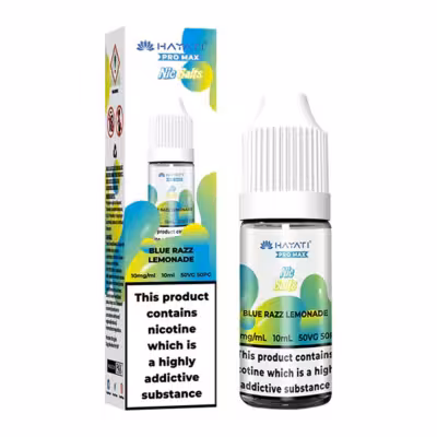 Blue Razz Lemonade Nic Salt E-Liquid by Hayati