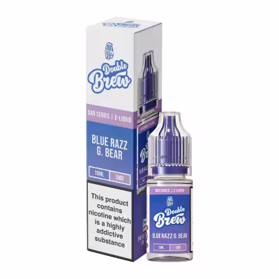 Blue Razz G Bear Nic Salt E-Liquid by Ohm Brew Double Brew